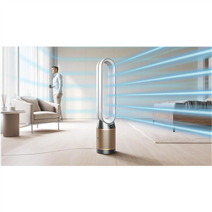 Dyson Purifier Cool PC2 De-NOx, baltas/aukso spalvos - Oro valytuvas