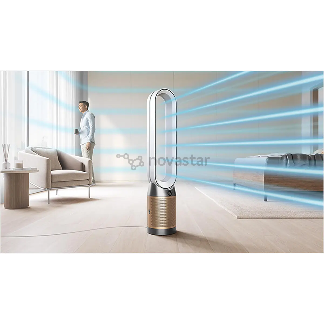 Dyson Purifier Cool PC2 De-NOx, baltas/aukso spalvos - Oro valytuvas