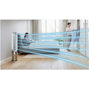 Dyson Purifier Cool PC2 De-NOx, baltas/aukso spalvos - Oro valytuvas