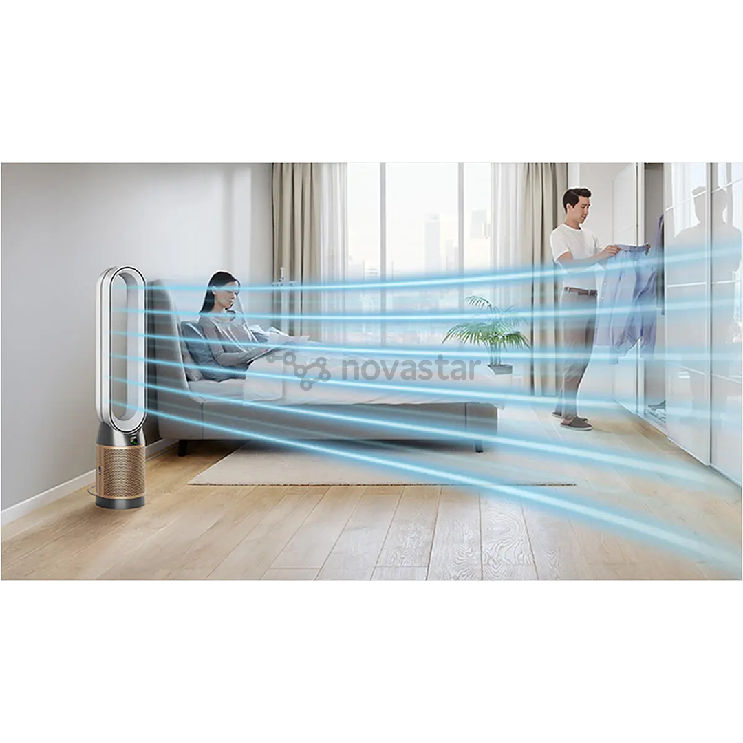 Dyson Purifier Cool PC2 De-NOx, baltas/aukso spalvos - Oro valytuvas