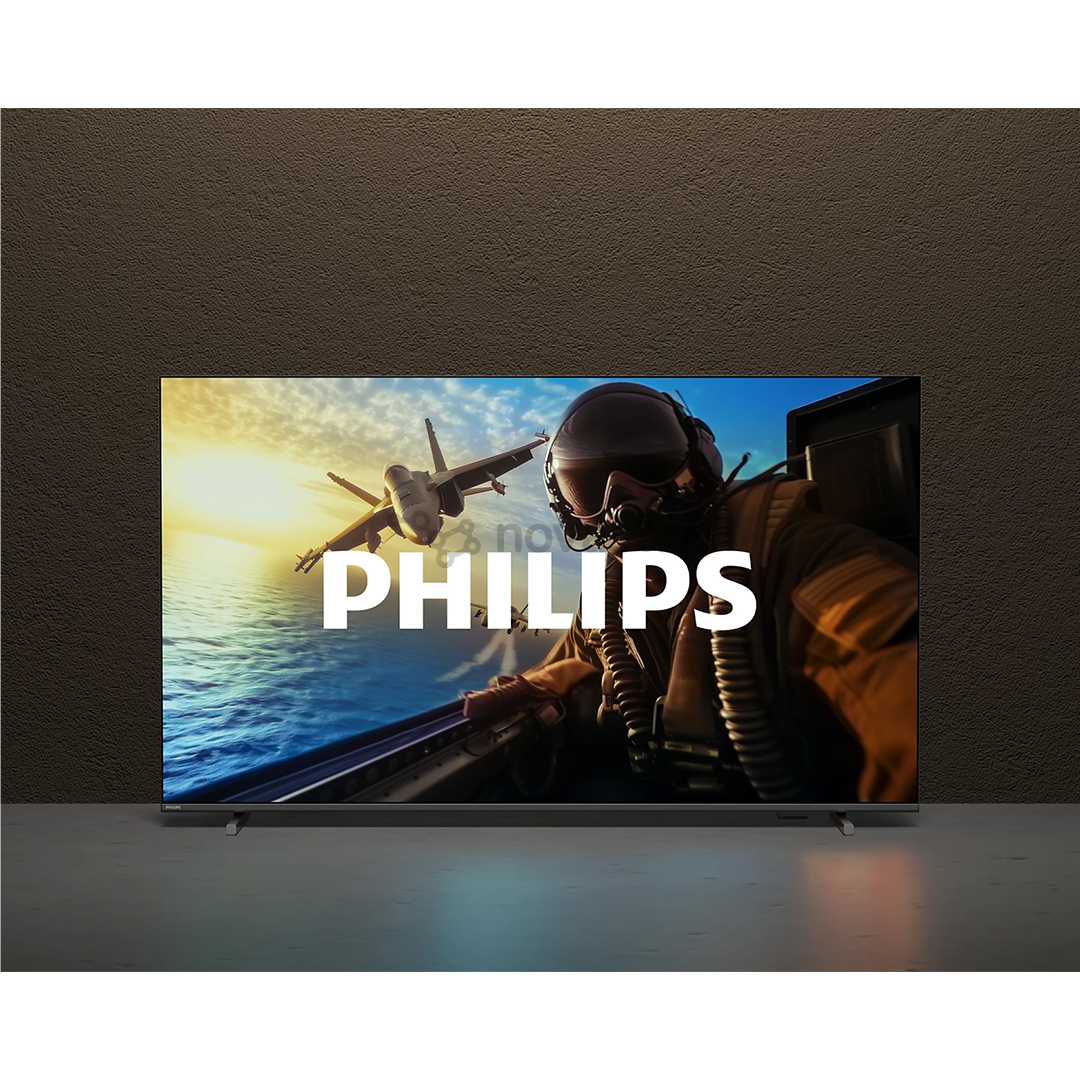 Philips PUS7000, 50'', 4K UHD, LED LCD, черный - Телевизор
