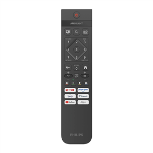 Philips PUS7000, 50'', 4K UHD, LED LCD, черный - Телевизор
