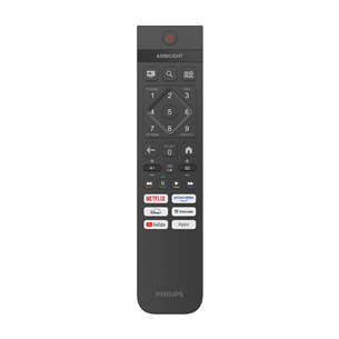 Philips PUS7000, 55'', 4K UHD, LED LCD, черный - Телевизор
