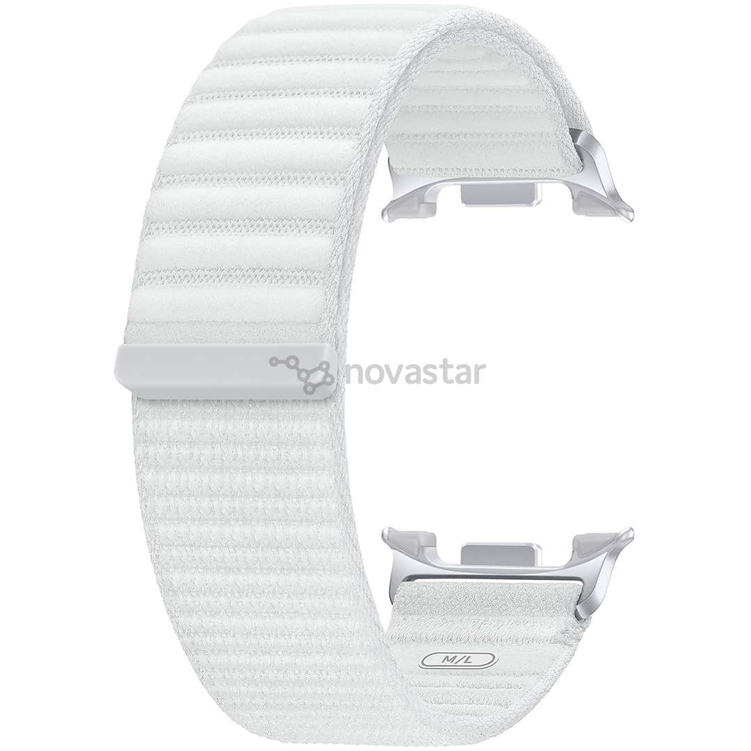 Samsung Galaxy Watch Fabric Band, M/L, белый - Ремешок для часов