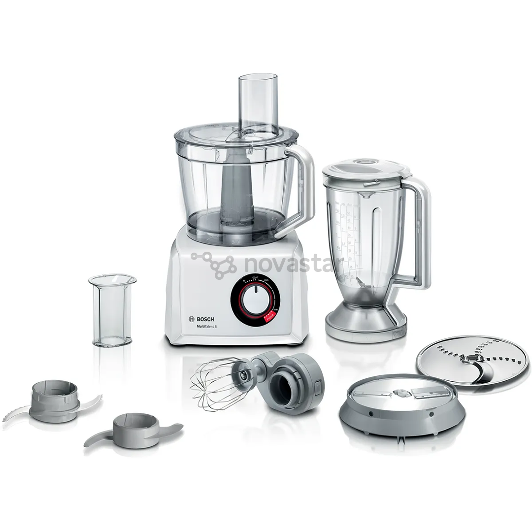 Bosch MultiTalent 8, 1000 W, white - Food processor