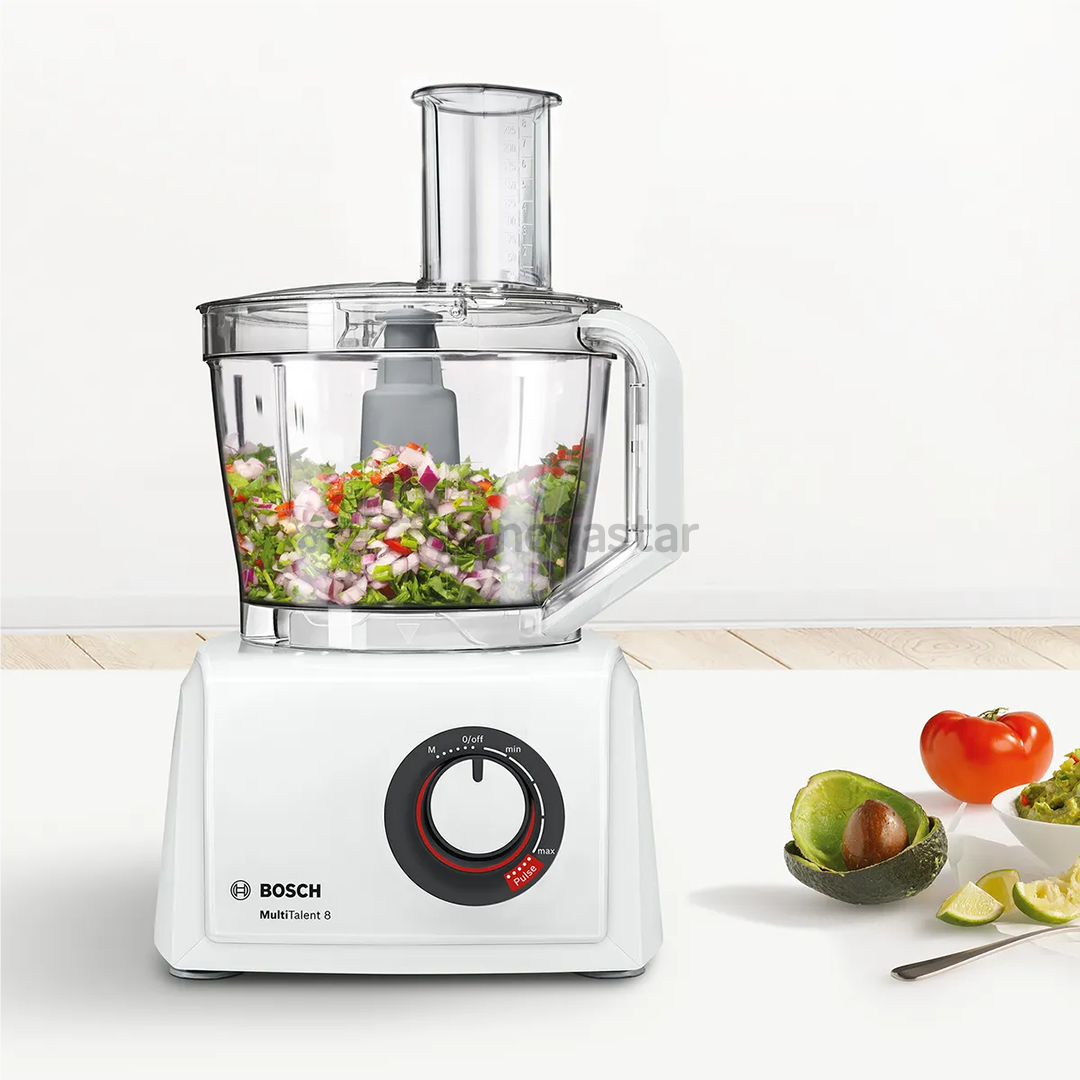 Bosch MultiTalent 8, 1000 W, white - Food processor