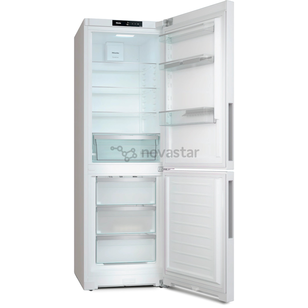 Miele, NoFrost, 330 L, aukštis 186 cm, baltas - Šaldytuvas