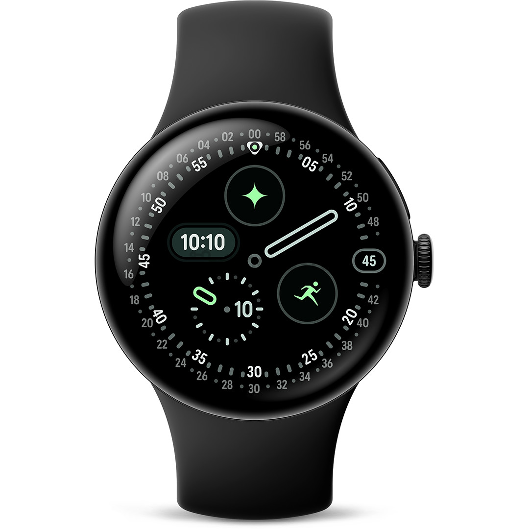 Google Pixel Watch 4, 41 mm, juodas - Išmanusis laikrodis