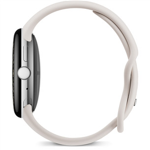 Google Pixel Watch 4, 45 mm, porcelain/silver - Smart watch