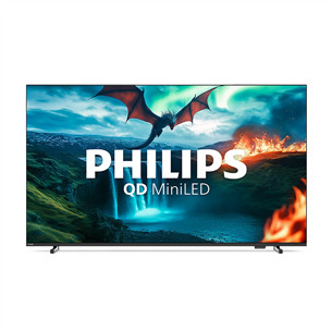 Philips MLED820, 55'', 4K UHD, QD Mini LED, черный - Телевизор