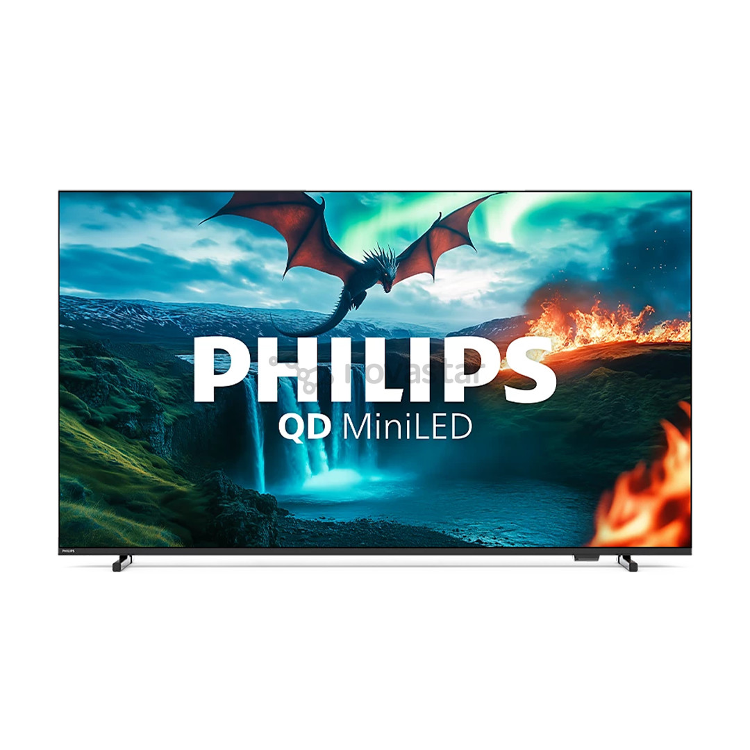 Philips MLED820, 65'', 4K UHD, QD Mini LED, black - TV