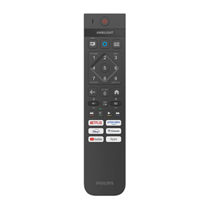 Philips MLED820, 65'', 4K UHD, QD Mini LED, черный - Телевизор