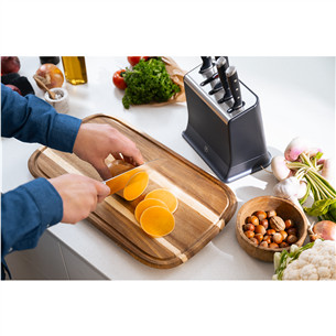 Tefal EverSharp, 5 vnt., nerūdijančio plieno - Peilių rinkinys su stovu