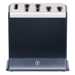 Tefal EverSharp, 5 vnt., nerūdijančio plieno - Peilių rinkinys su stovu