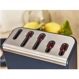 Tefal EverSharp, 5 vnt., nerūdijančio plieno - Peilių rinkinys su stovu