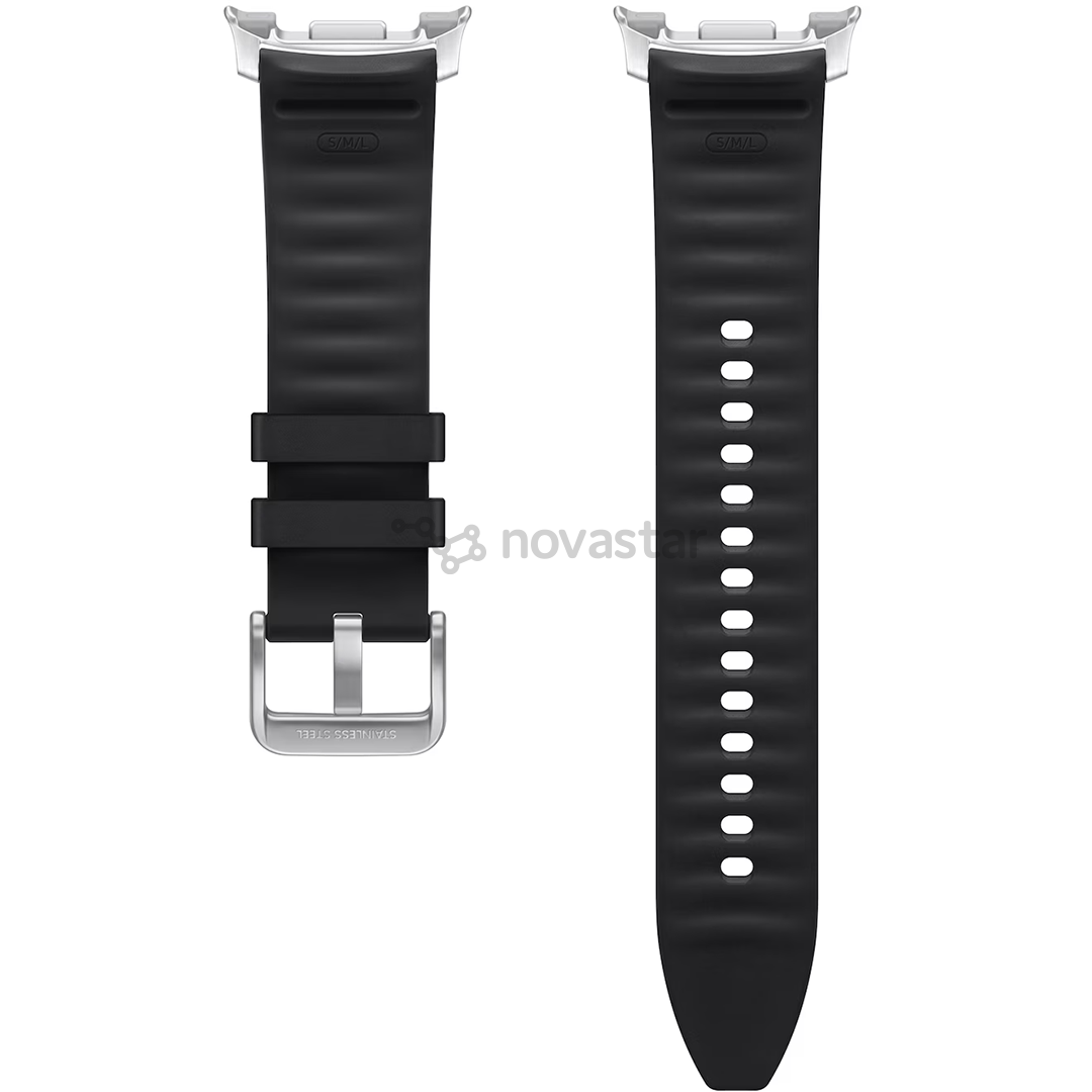 Samsung Galaxy Watch Hybrid Band, S/M/L, черный - Ремешок для часов