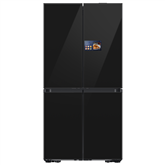 Samsung Bespoke AI Home, 654 L, height 186 cm, black - SBS Refrigerator