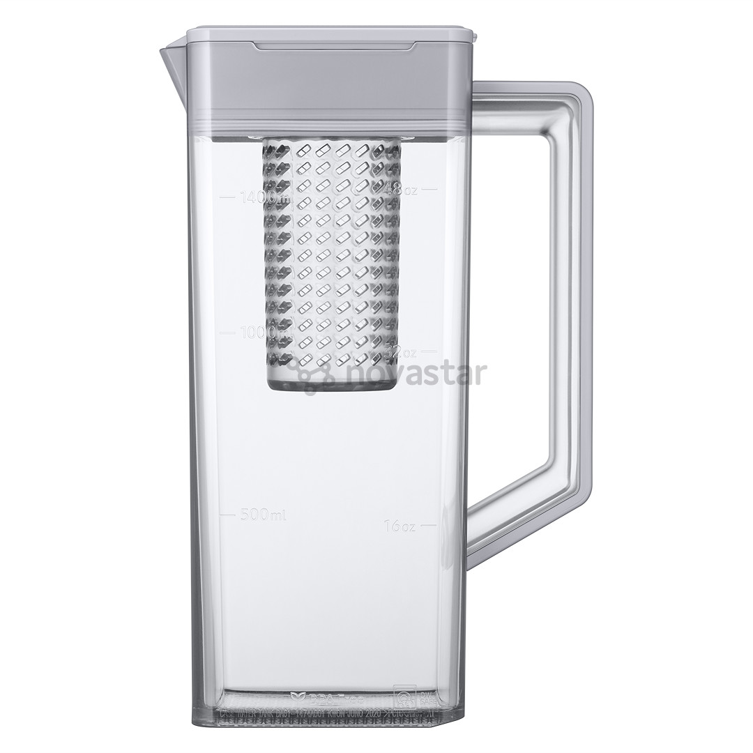 Samsung Bespoke AI Home, 654 L, aukštis 186 cm, juodas - SBS Šaldytuvas