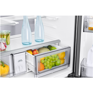 Samsung Bespoke AI Home, 654 L, height 186 cm, black - SBS Refrigerator