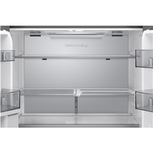 Samsung Bespoke AI Home, 654 L, height 186 cm, black - SBS Refrigerator