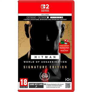 Hitman World of Assassination Signature Edition, Nintendo Switch 2 - Игра 884095223335