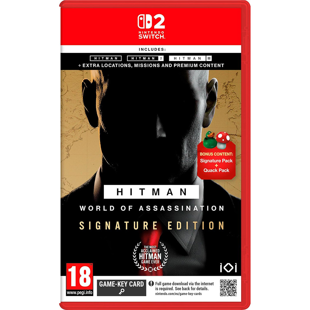 Hitman World of Assassination Signature Edition, Nintendo Switch 2 - Žaidimas