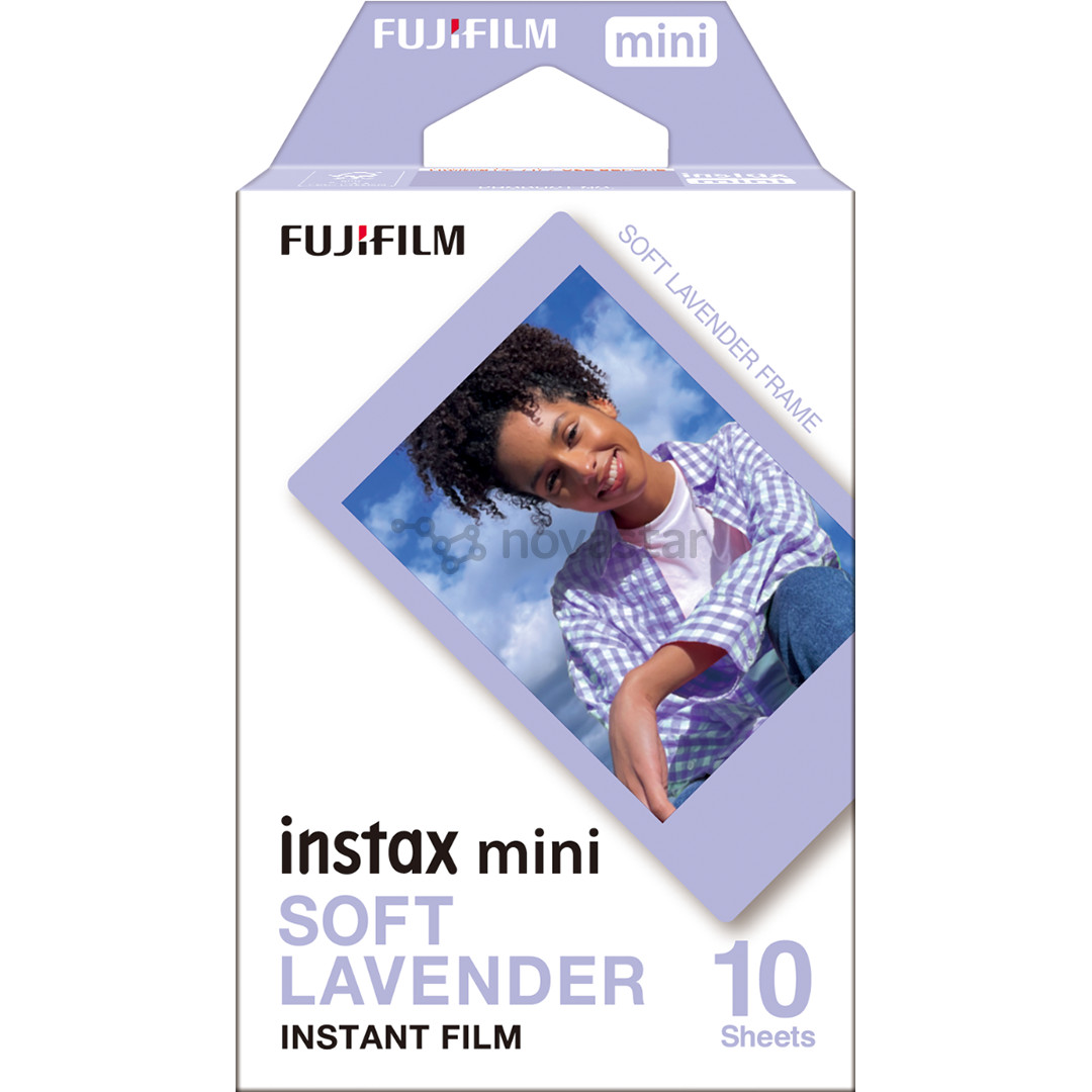 Fujifilm Instax Mini Soft Lavender film, 10 шт. - Фотобумага 8720094754123