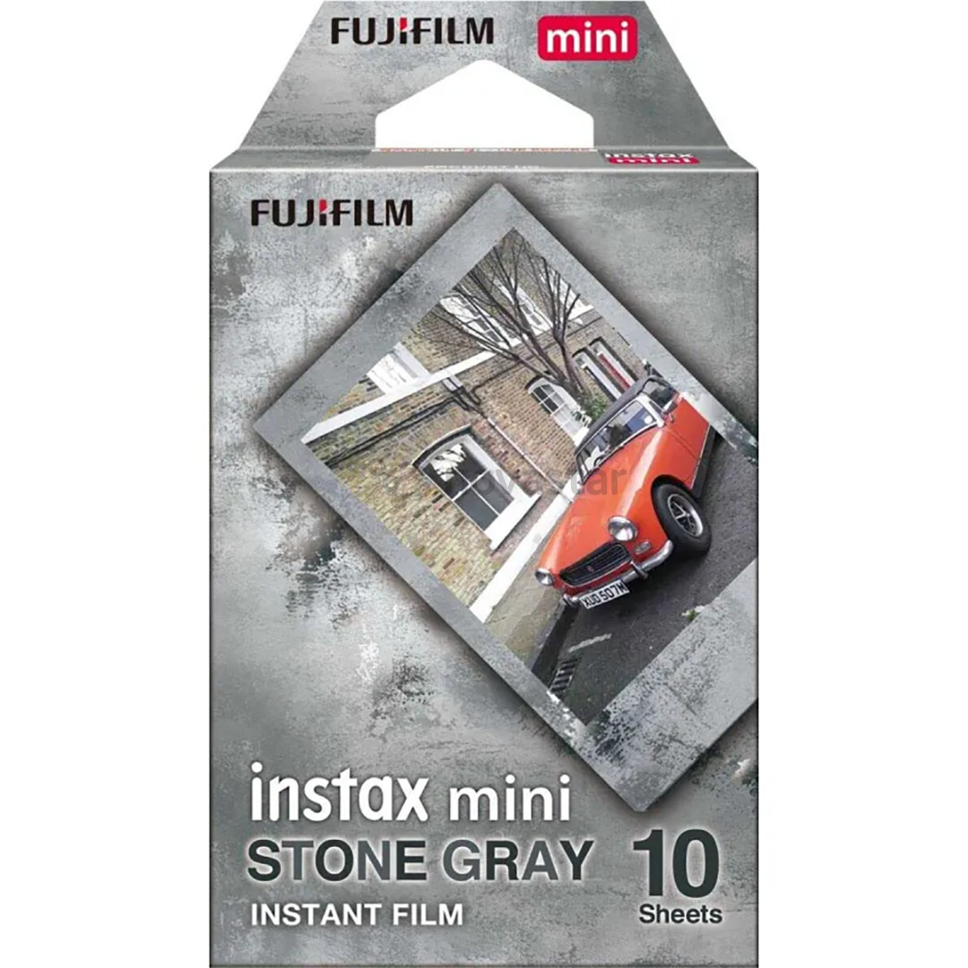 Fujifilm Instax Mini Stone Gray film, 10 шт. - Фотобумага