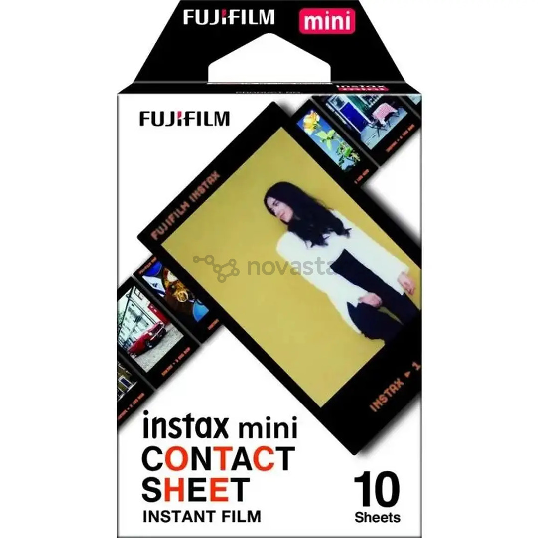Fujifilm Instax Mini Contact Sheet film, 10 шт. - Фотобумага