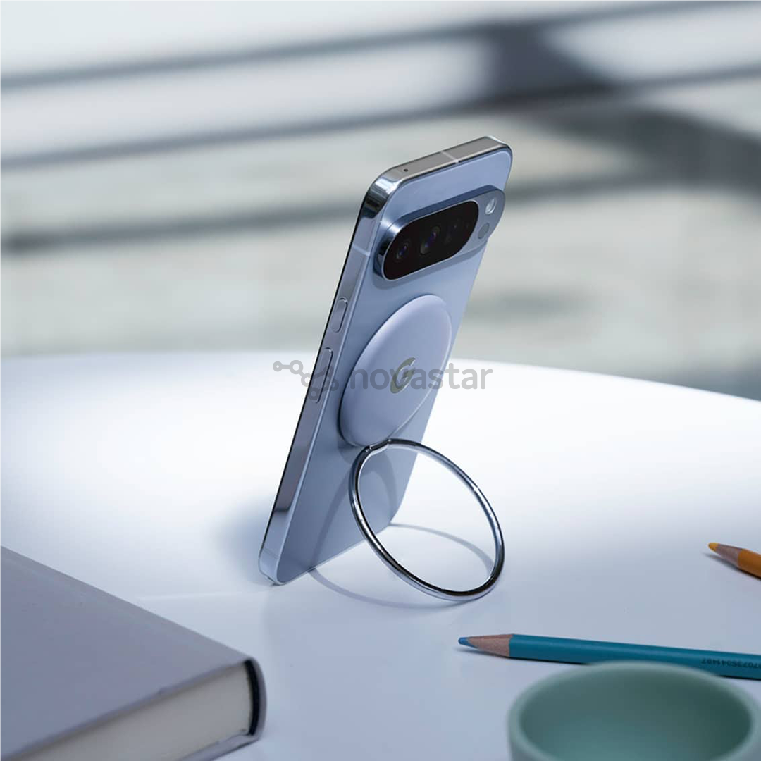 Google Pixel Pixelsnap Ring Stand, pilkas - Išmaniojo telefono stovas