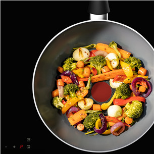 Tefal Halo, diameter 28 cm, grey - Wok pan