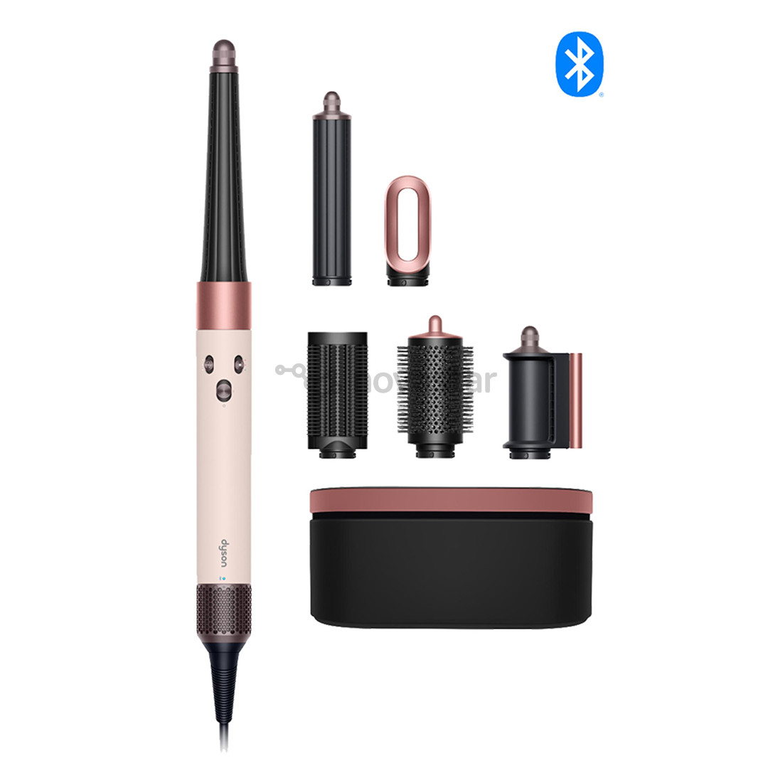 Dyson Airwrap i.d.™, Bluetooth®, 1300 W, Straight+Wavy, rožinis/rožinio aukso spalvos - Daugiafunkcinis plaukų formavimo prietaisas