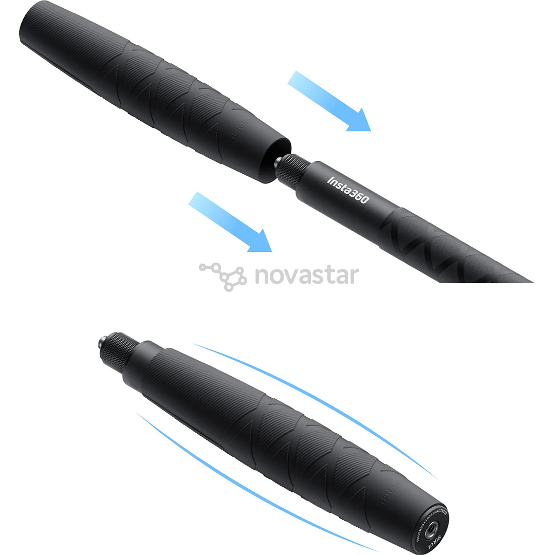 Insta360 85cm Invisible Selfie Stick, black - Camera stand