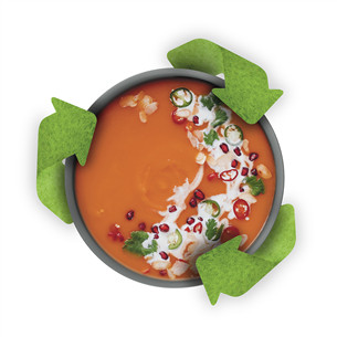 Tefal Ingenio Halo, 16/20 cm, 3 dalių, pilkas - Puodų rinkinys + nuimama rankena