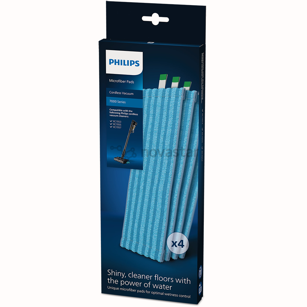 Philips 6000 ja 7000 seeria, 4 шт. - Тряпки из микрофибры
