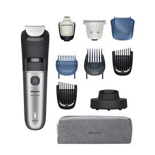 Philips Beard Trimmer 7000, черный/серый - Триммер для бороды BT7670/15