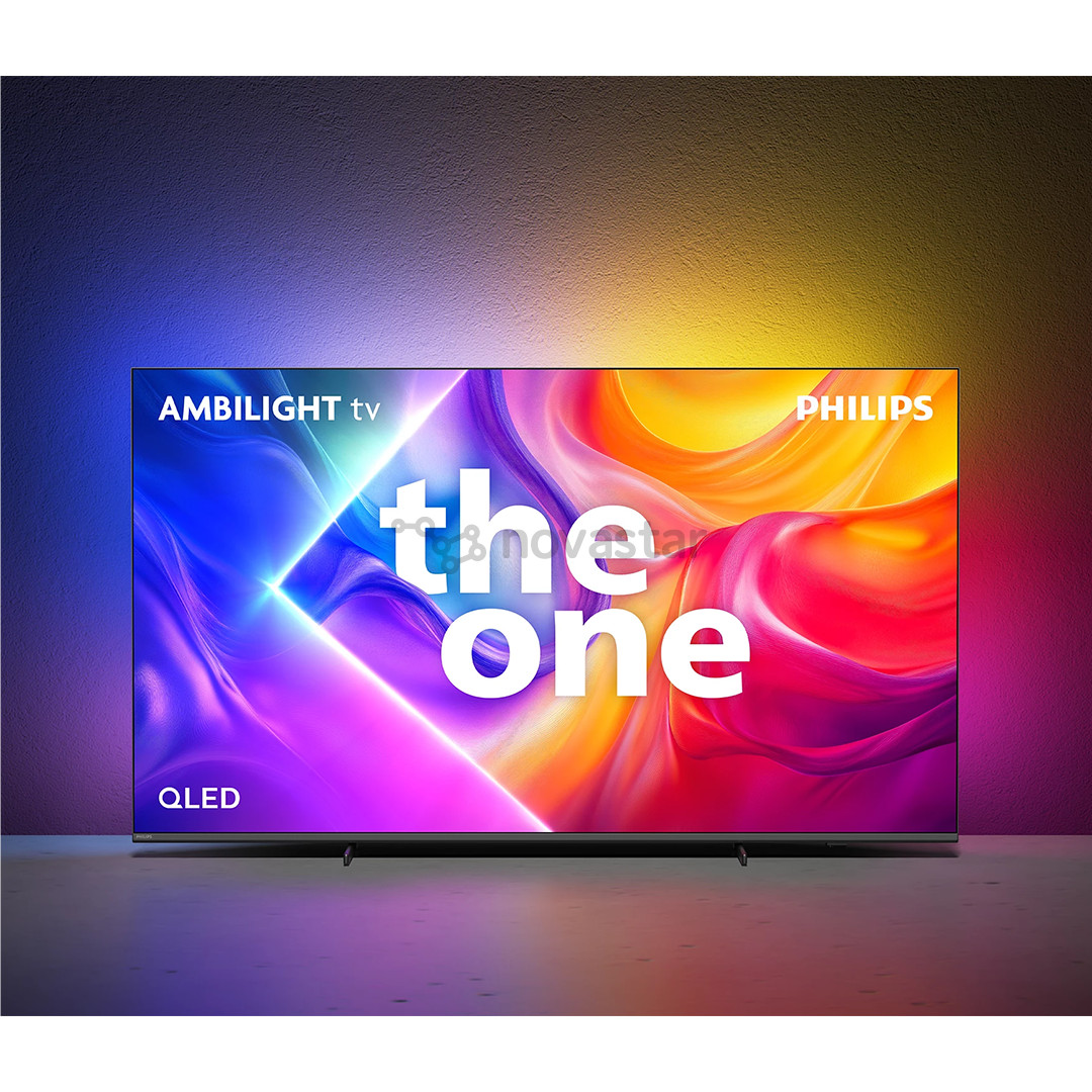 Philips The One PUS9010, 85'', 4K UHD, QLED, черный - Телевизор