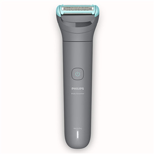 Philips Body Groomer 3000 Series, Triple Protect skutimo sistema, pilka - Kūno plaukų kirpimo mašinėlė