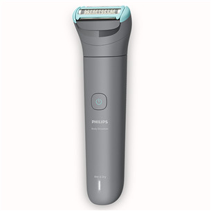 Philips Body Groomer 3000 Series, Triple Protect skutimo sistema, pilka - Kūno plaukų kirpimo mašinėlė