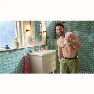 Philips Body Groomer 3000 Series, Triple Protect skutimo sistema, pilka - Kūno plaukų kirpimo mašinėlė