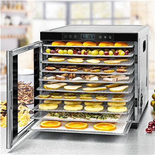 Rommelsbacher, 1000 W, nerūdijančio plieno/juoda - Maisto džiovyklė