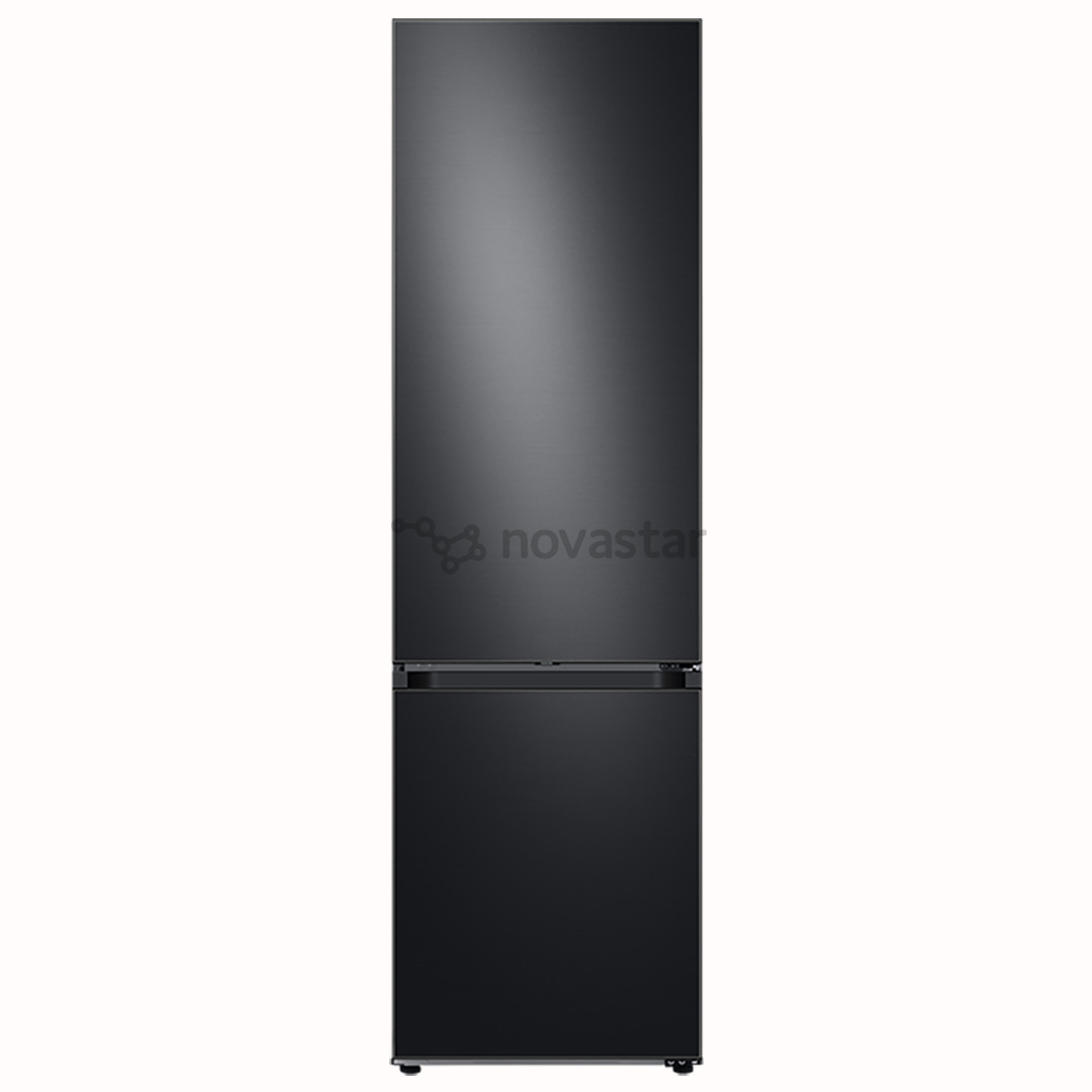 Samsung, NoFrost, 390 L, aukštis 203 cm, juodas - Šaldytuvas