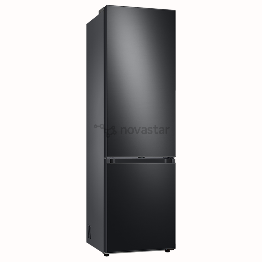 Samsung, NoFrost, 390 L, aukštis 203 cm, juodas - Šaldytuvas