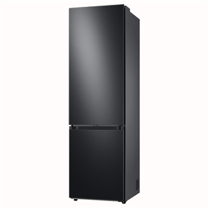 Samsung, NoFrost, 390 L, aukštis 203 cm, juodas - Šaldytuvas