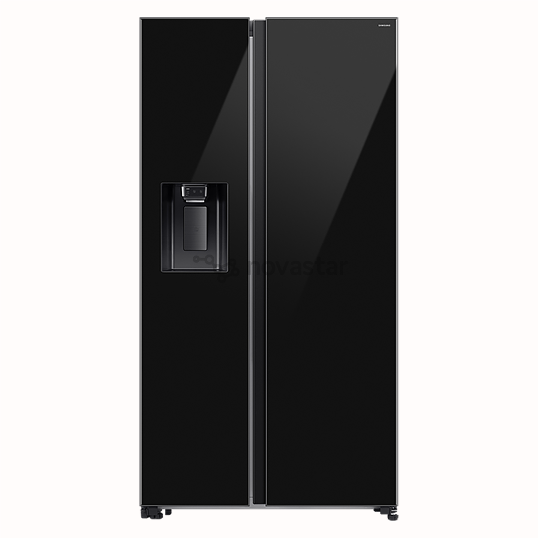 Samsung, NoFrost, 635 L, aukštis 179 cm, juodas - SBS Šaldytuvas