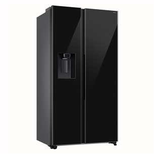 Samsung, NoFrost, 635 л, высота 179 см, черный - SBS-холодильник