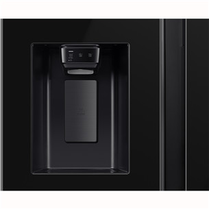 Samsung, NoFrost, 635 л, высота 179 см, черный - SBS-холодильник