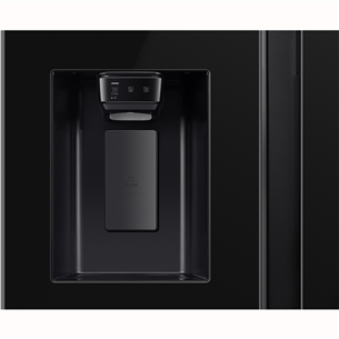 Samsung, NoFrost, 635 L, aukštis 179 cm, juodas - SBS Šaldytuvas