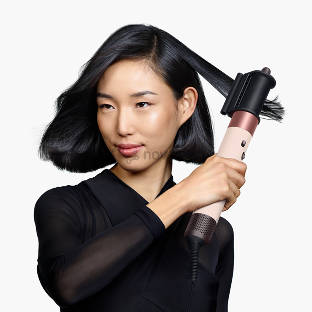 Dyson Airwrap i.d.™, Bluetooth®, 1300 W, Straight+Wavy, rožinis/rožinio aukso spalvos - Daugiafunkcinis plaukų formavimo prietaisas