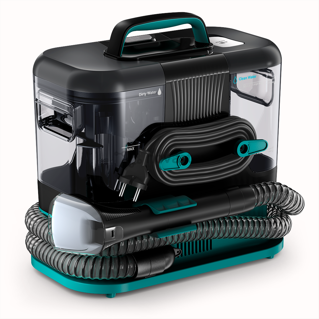 Tefal Clean It, juodas/žalias - Kilimų ir apmušalų valymo įrenginys
